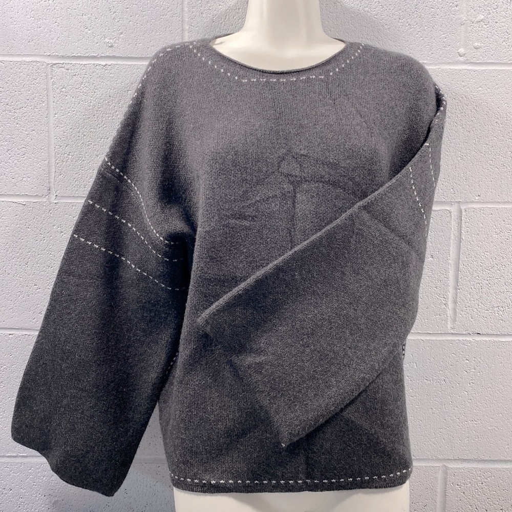Baciano soft knitted loose fit sweater​​​​​​​​​​​​